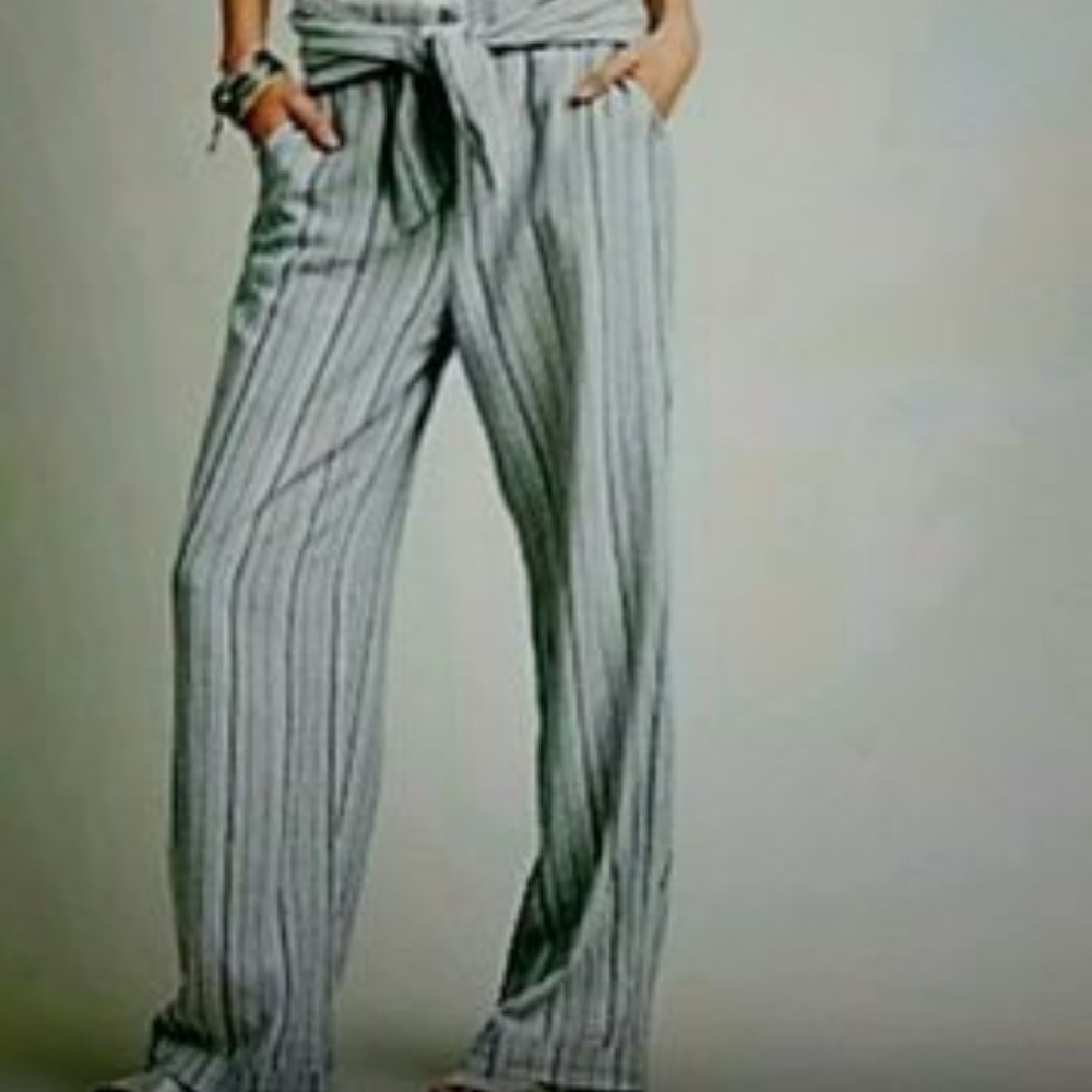 Free People Linen Pants